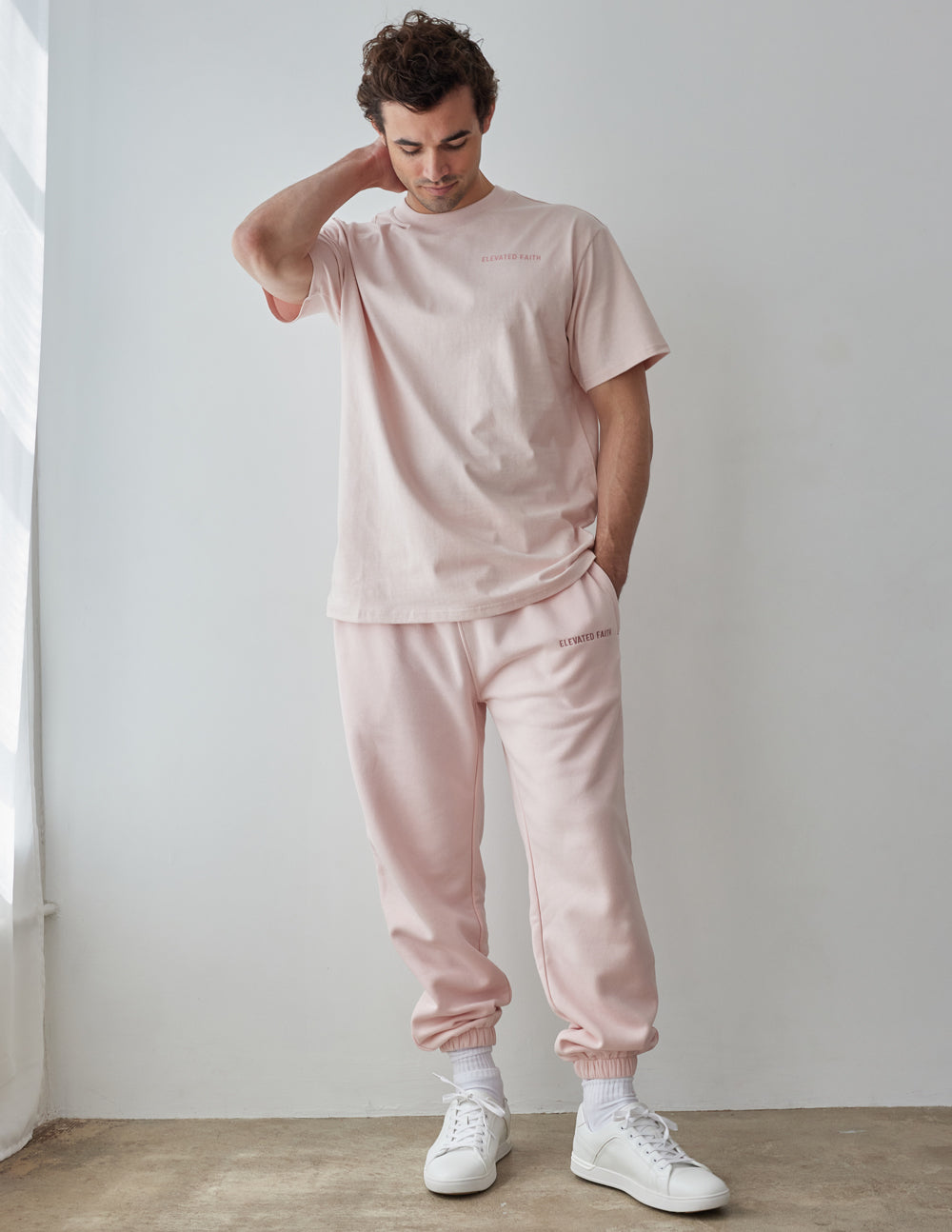 Basics Lotus Unisex Sweatpant from Elevated Faith