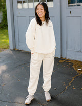 Basics White Sand Unisex Sweatpant from Elevated Faith