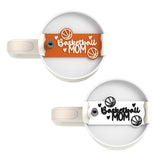 Basketball Mom Stanley Tumbler Tag from The Cotton & Canvas Co.