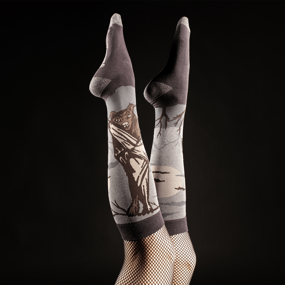 Bat Knee High Socks from FootClothes