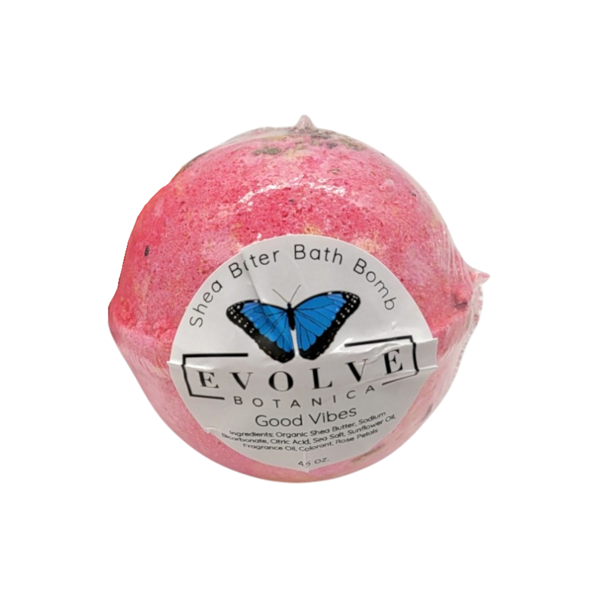 Bath Bomb - Good Vibes from Evolve Botanica