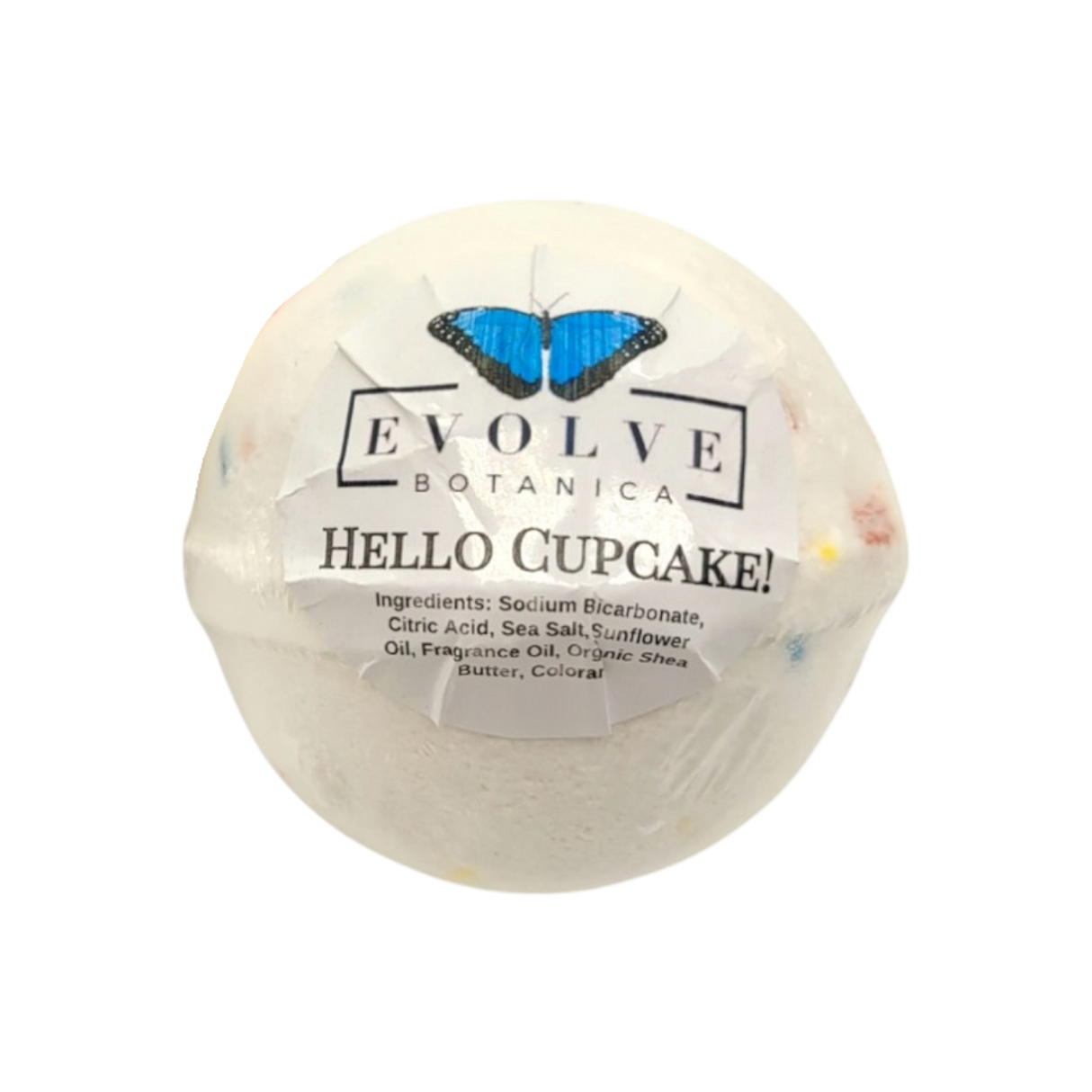 Bath Bomb - Hello Cupcake! from Evolve Botanica