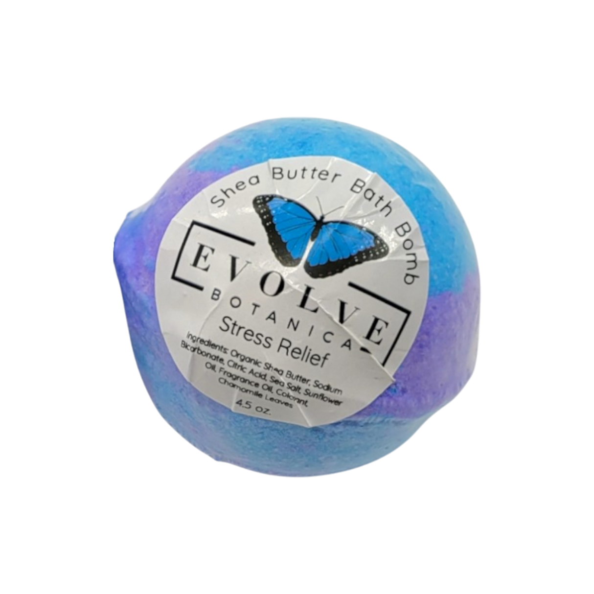 Bath Bomb - Stress Relief from Evolve Botanica