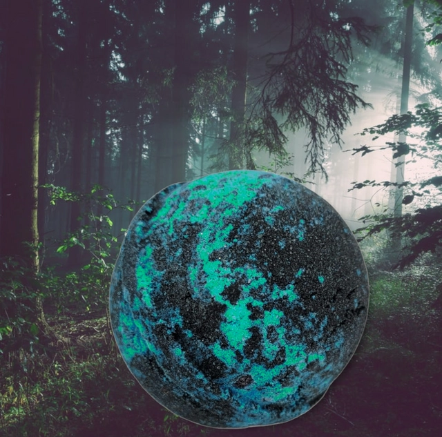 Bath Bomb - Hemlock & Fern (Seasonal) from Evolve Botanica