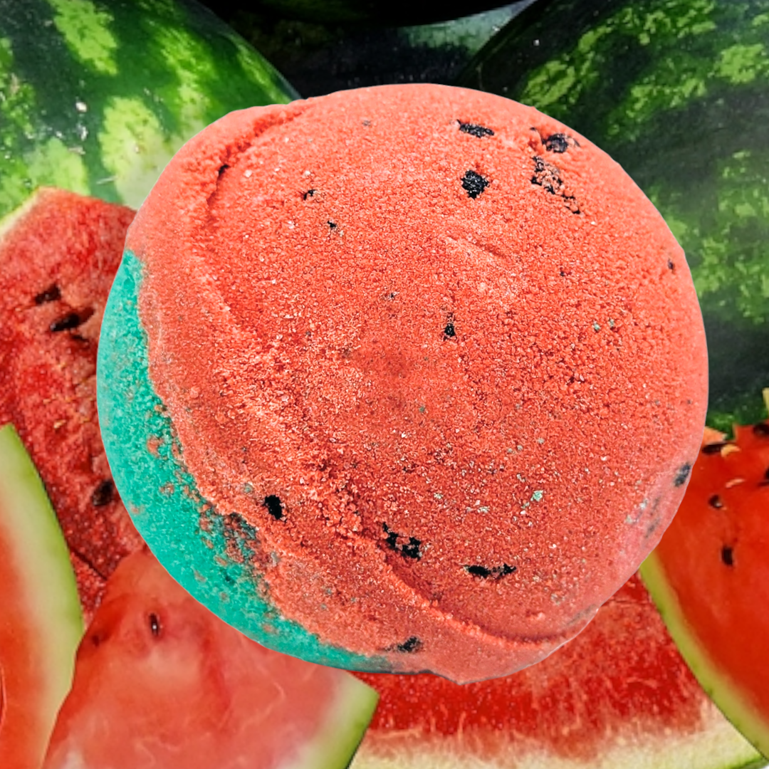 Bath Bomb - Watermelon Sugar from Evolve Botanica