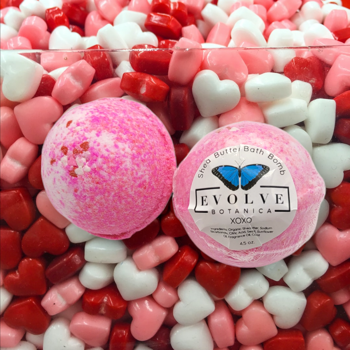 Bath Bomb - XOXO from Evolve Botanica