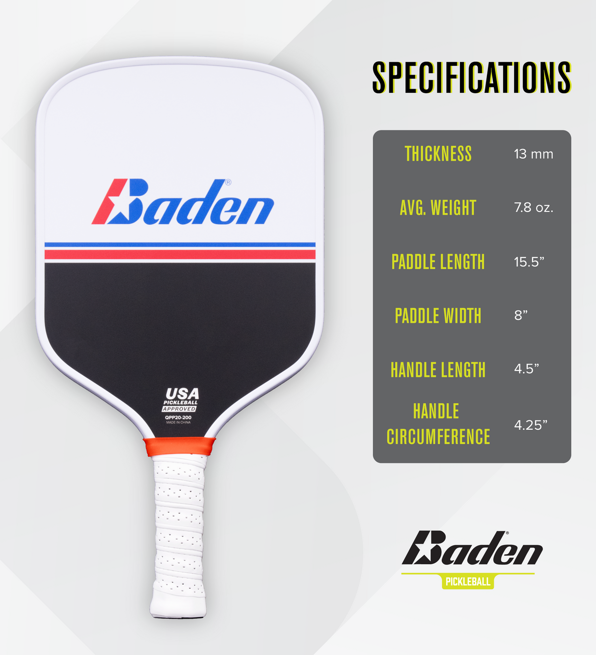 Battle Point Pickleball paddle from Baden Sports