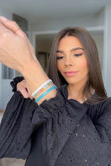 BEACH BUM - Tila Bead Bracelet Stack of 3 from Mack & Rex
