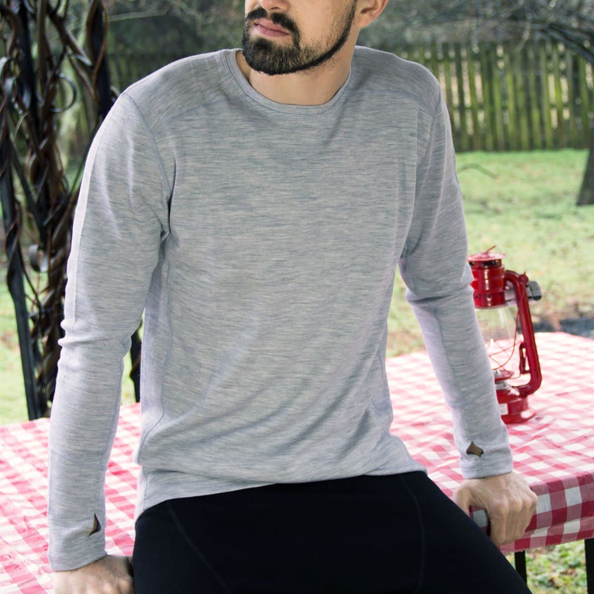 Midweight - Men's Wool Long Sleeve Crew Woolverino from Minus33 Merino Wool Clothing
