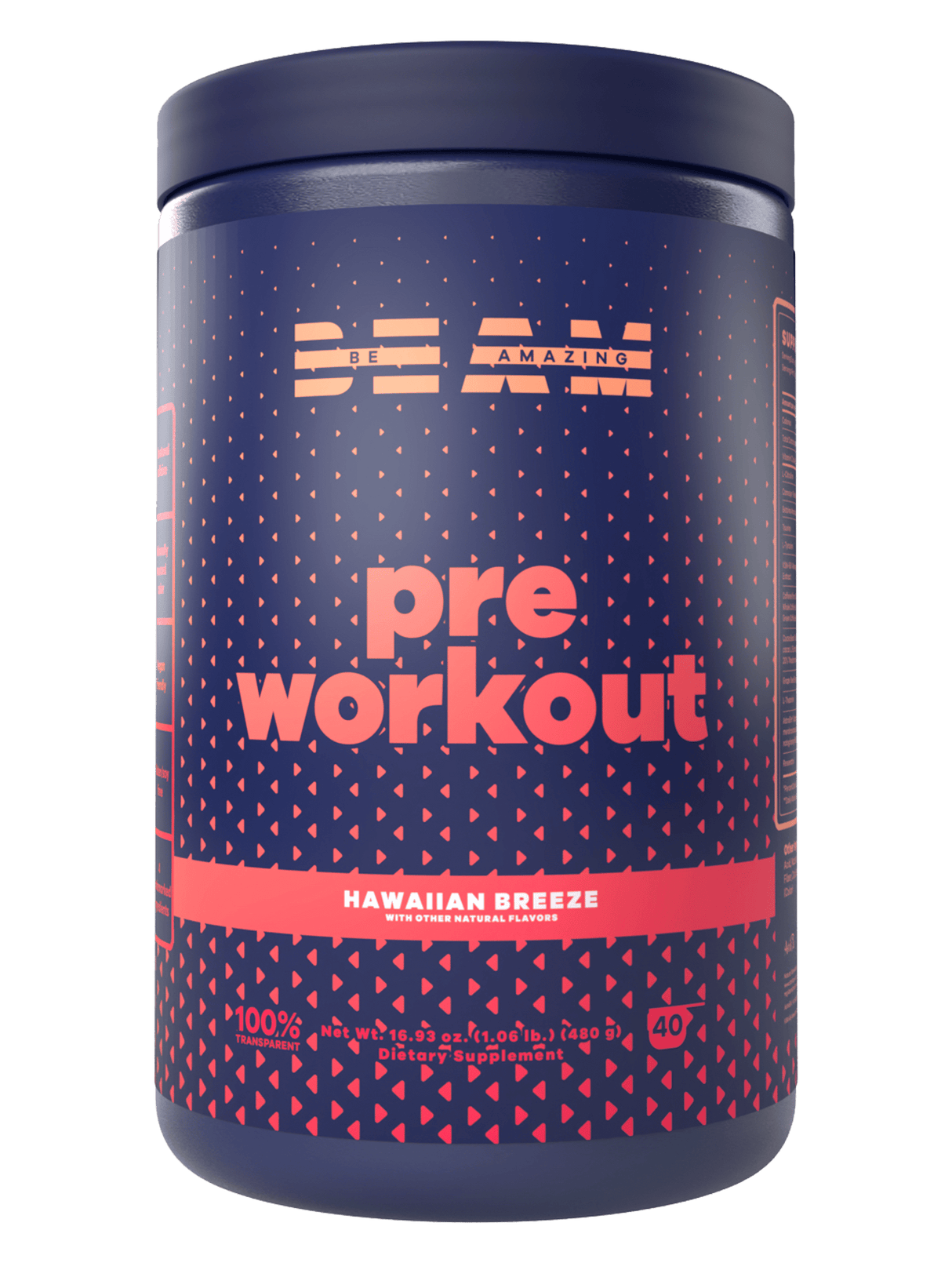 pre workout from BEAM