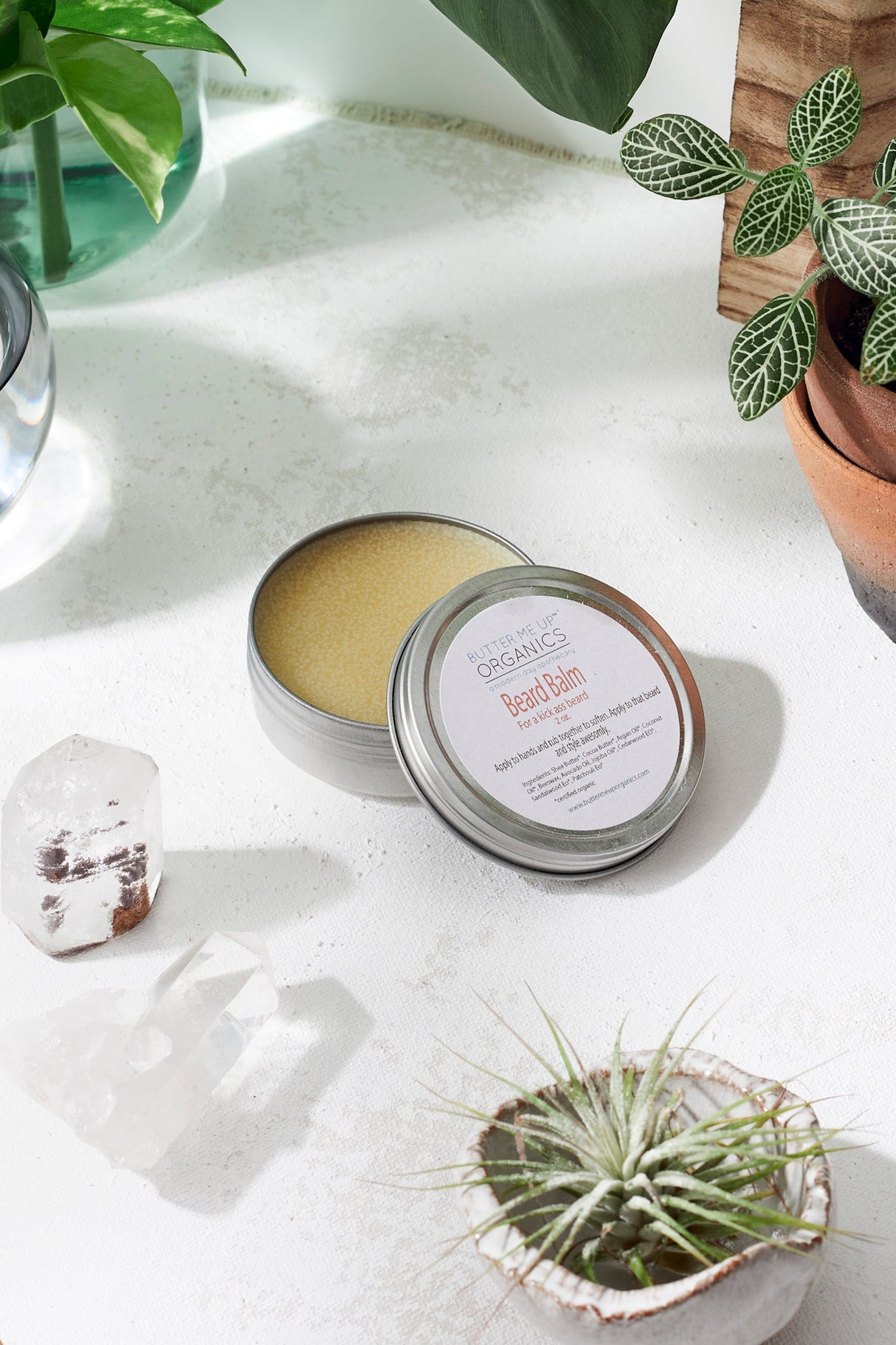 Organic Beard Balm / Beard Balm / Organic Grooming / from Butter Me Up Organics