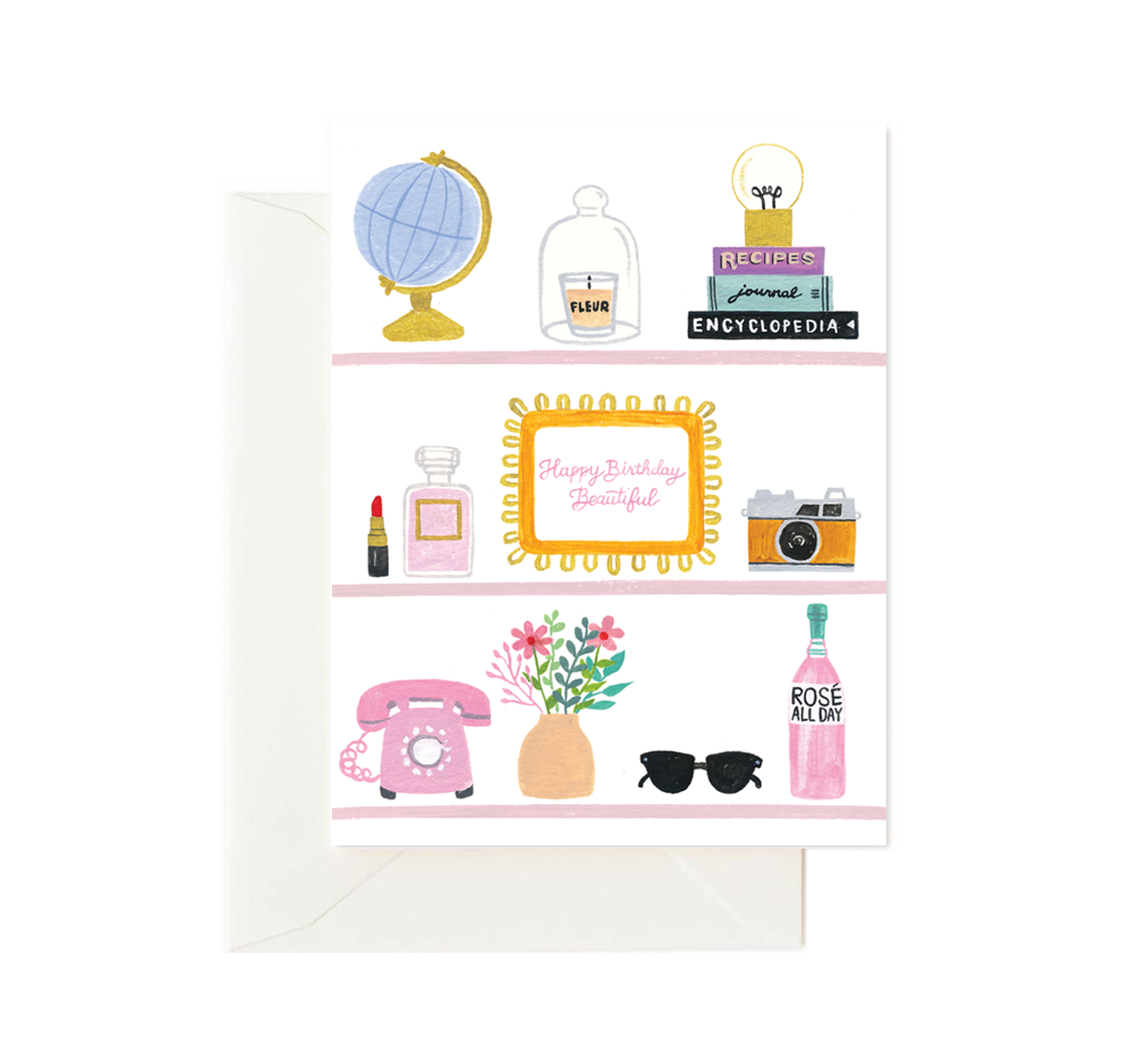 Beauty Shelfie from Forage Paper Co.
