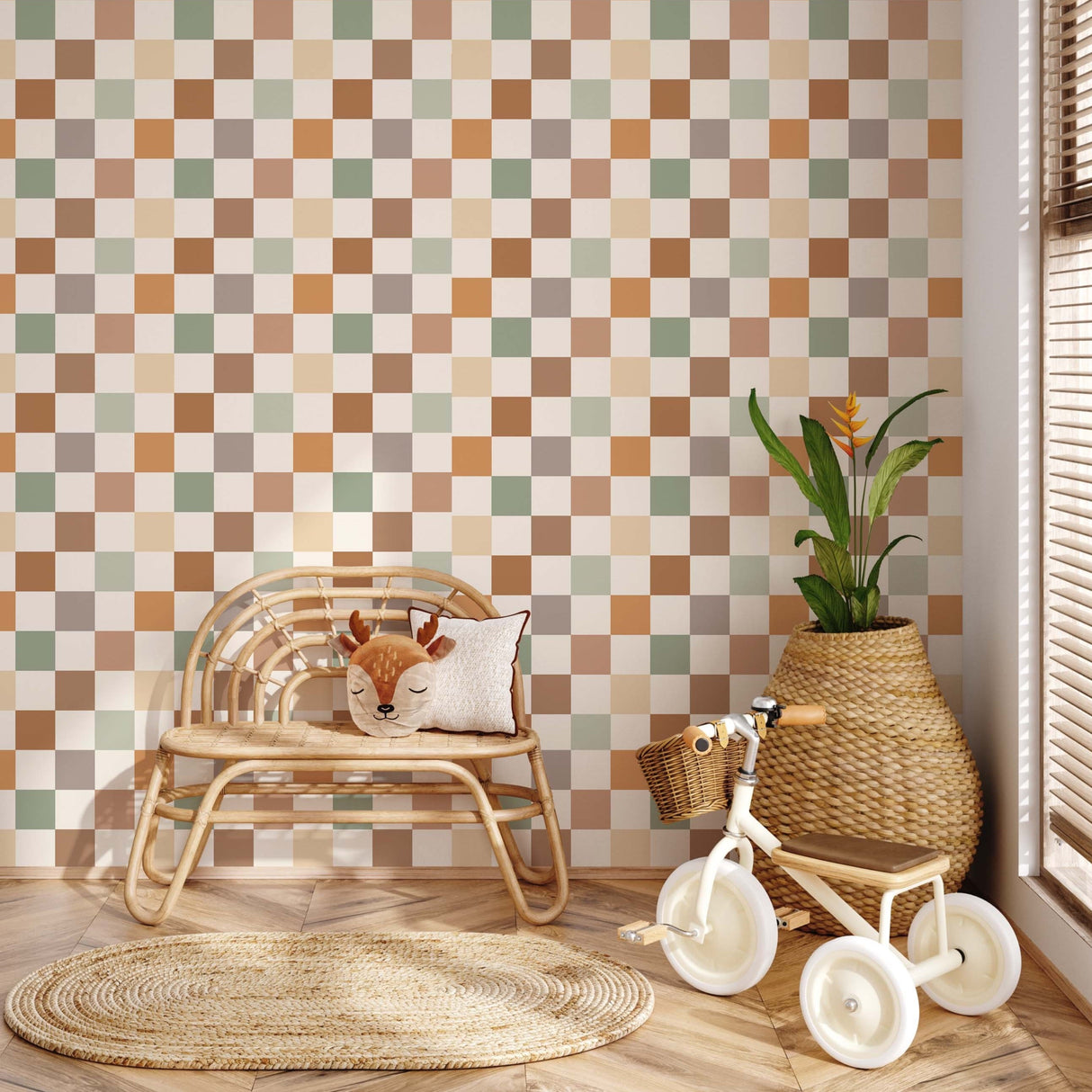 Beck Wallpaper from Loomwell Home Goods