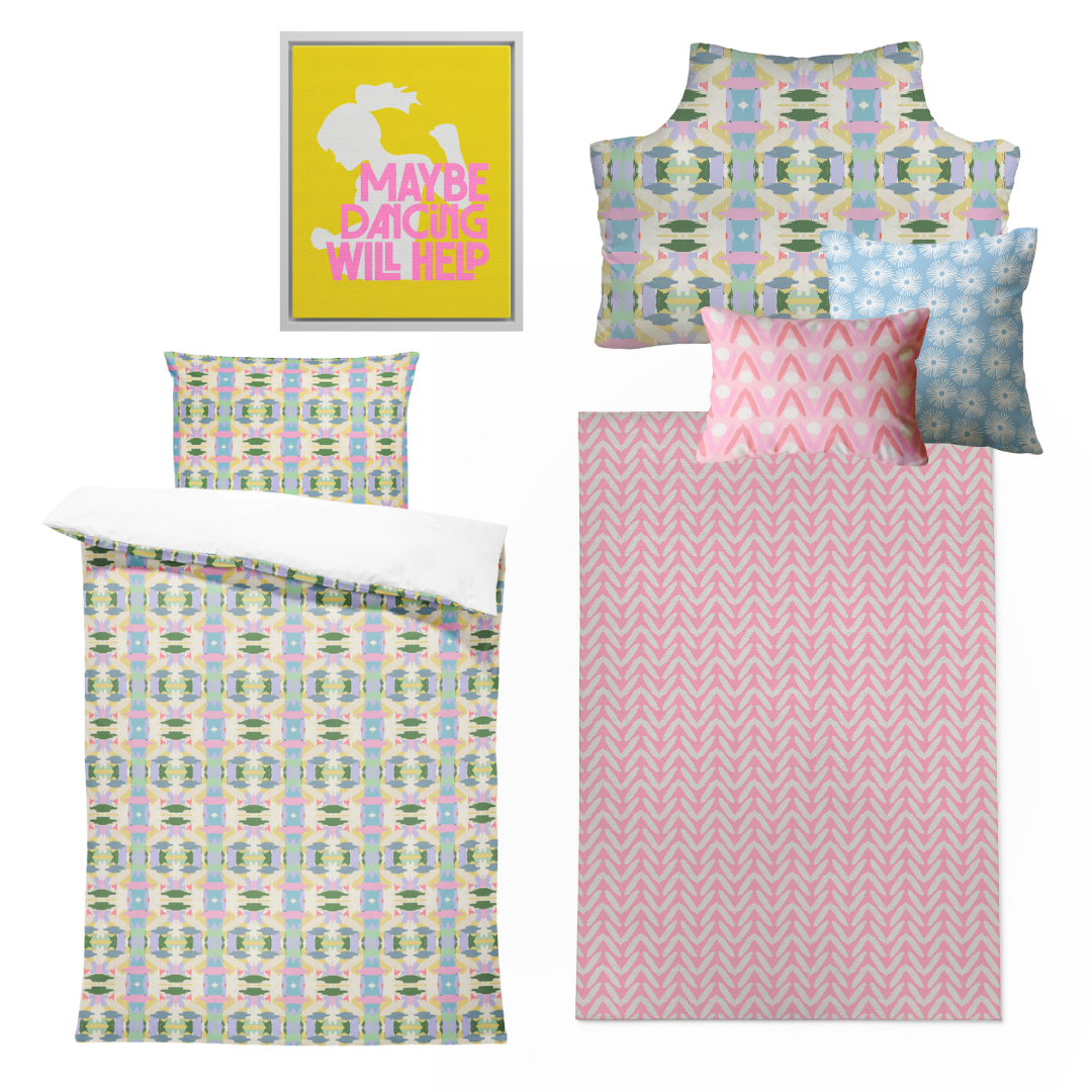 Headboard Pillow - Mila Lilac from CB Studio