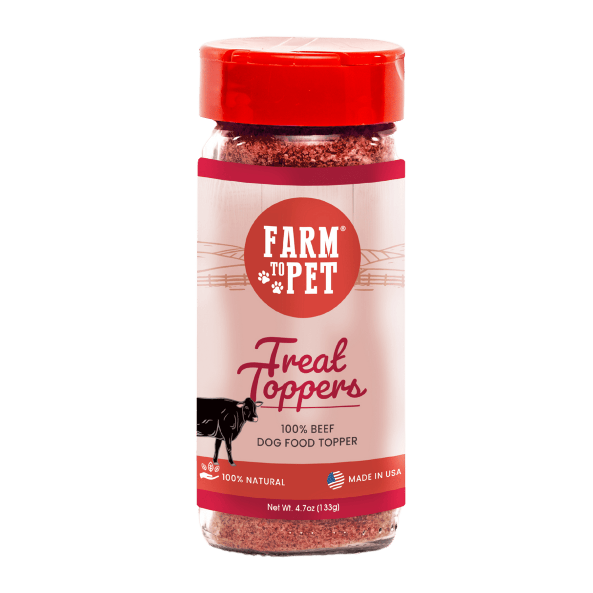 Treat Topper Beef Dog Food Topper from Farm To Pet