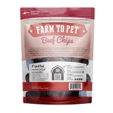 Beef Chips Dog Treats | Single-Ingredient Healthy Treats for Dogs from Farm To Pet