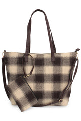 Buffalo Weekend Tote Bag with Pouch  from Madeline Love