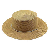 Bling Chin Tie Straw Sun Hat from Madeline Love