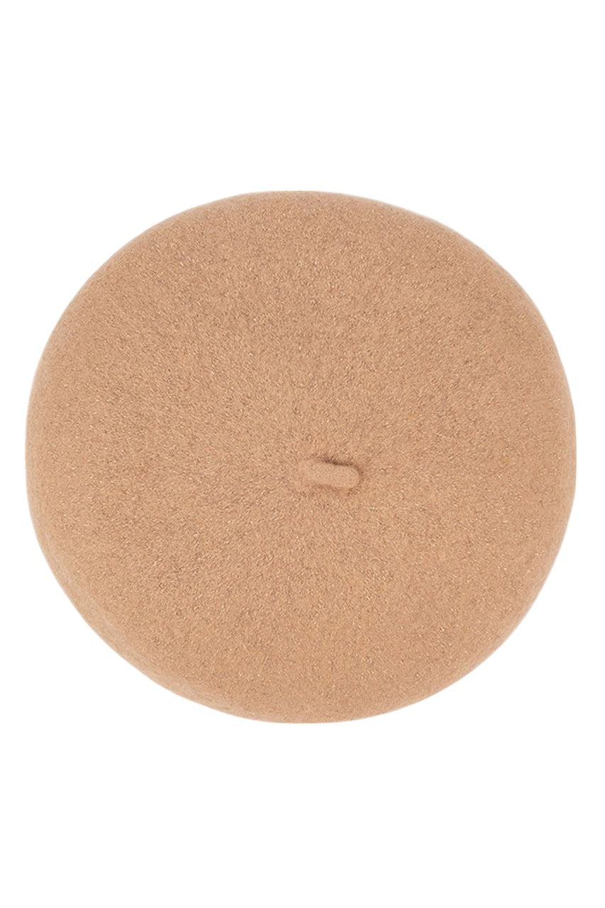 C.C Lurex Yarn Wool Beret from Madeline Love