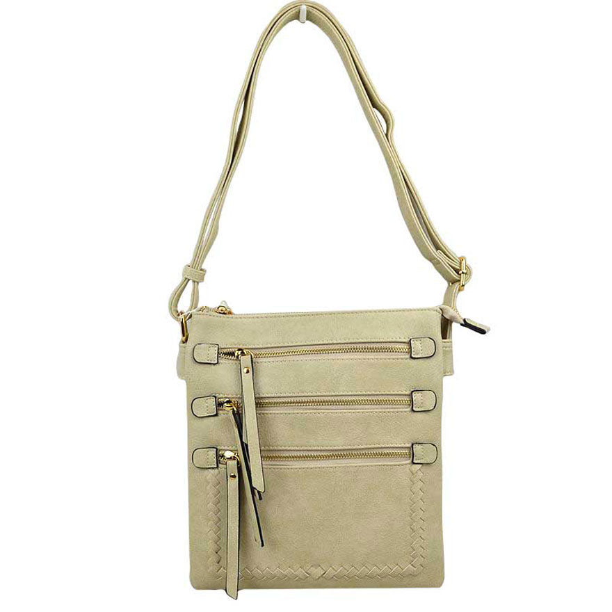 Fashionable Women's Soft Faux Leather Crossbody Purse Shoulder Bag  from Madeline Love