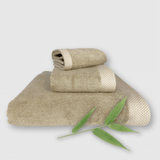 Bamboo 3 Piece Towel Set - Champagne from BedVoyage