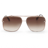 Bella Coffee - Tangle Free Aviator Sunglasses from Topfoxx
