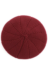 C.C SCALLOPED WAVE PATTERN BERET from Madeline Love
