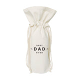 Best Dad Ever Cotton Canvas Wine Bag from The Cotton & Canvas Co.