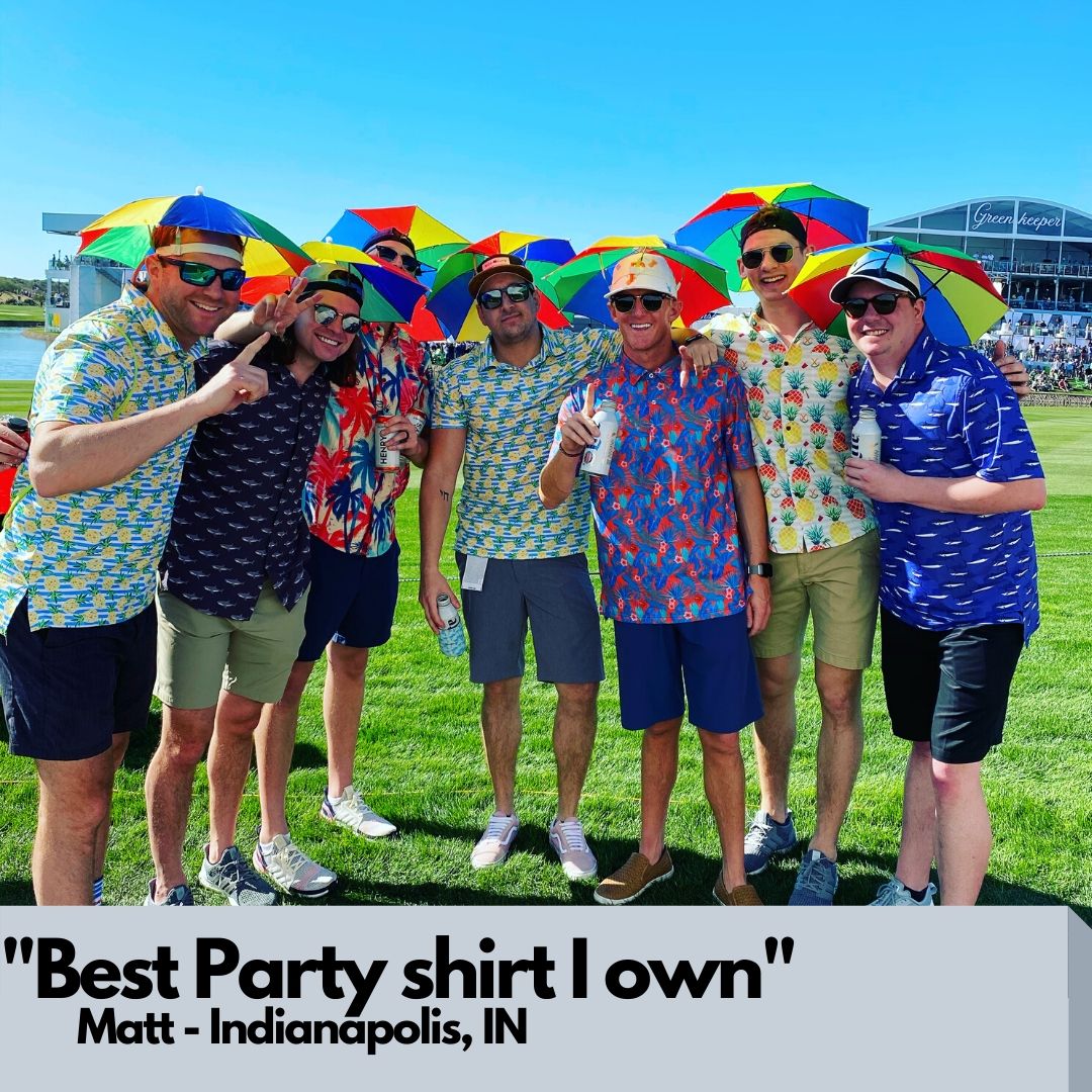 Miami Nights Everyday Polo from Tropical Bros