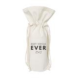 Best Uncle Ever Cotton Canvas Wine Bag from The Cotton & Canvas Co.