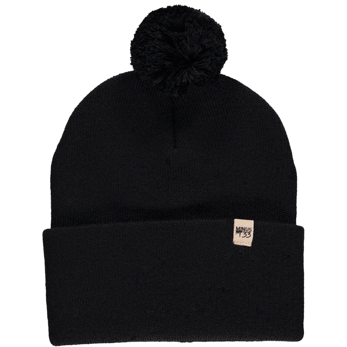 Midweight - Everyday Knit Cuff Pom Beanie 100% Merino Wool from Minus33 Merino Wool Clothing