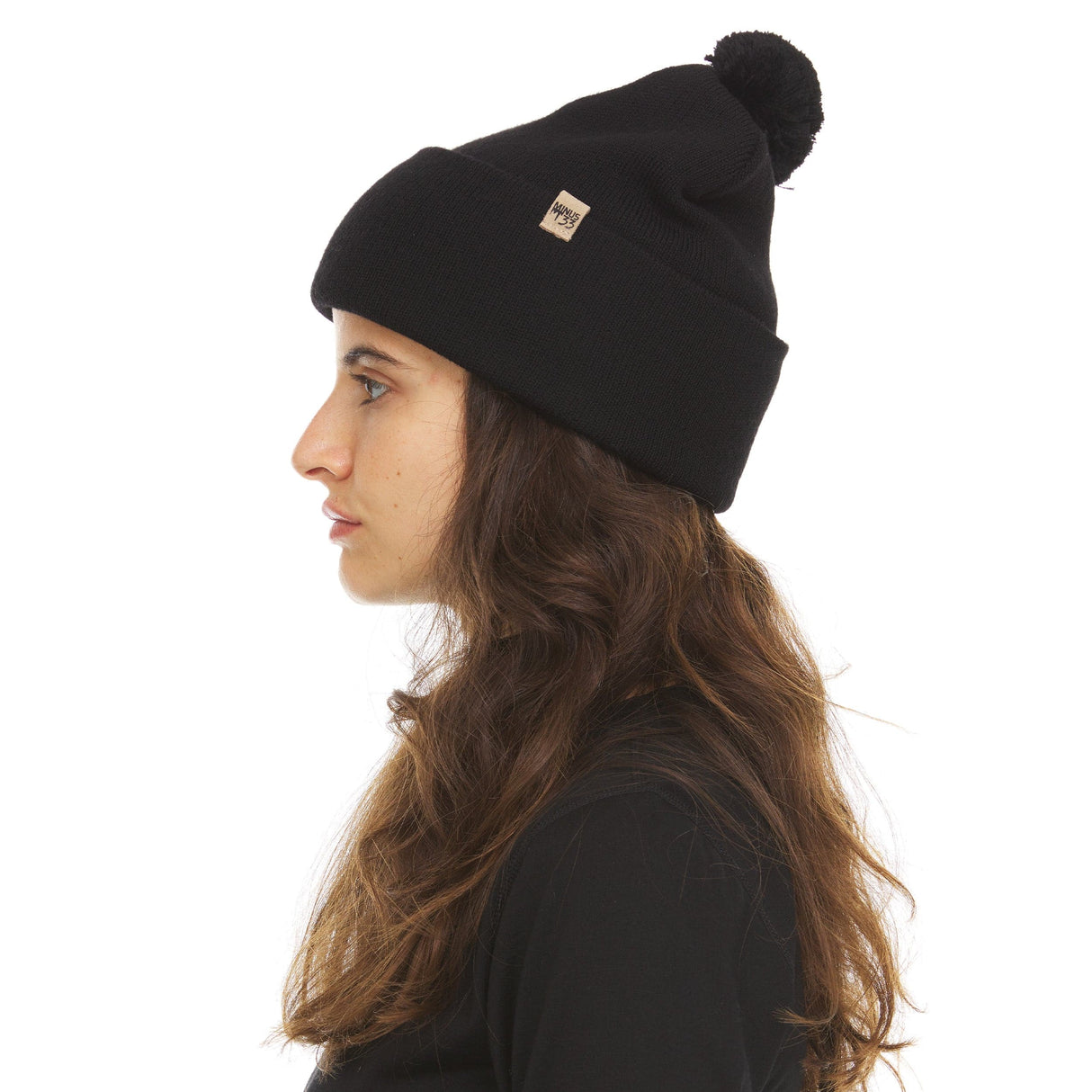 Midweight - Everyday Knit Cuff Pom Beanie 100% Merino Wool from Minus33 Merino Wool Clothing