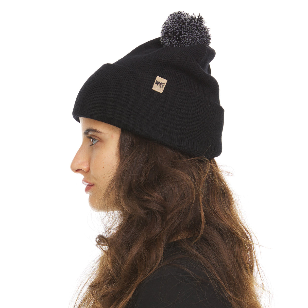 Midweight - Everyday Knit Cuff Pom Beanie 100% Merino Wool from Minus33 Merino Wool Clothing