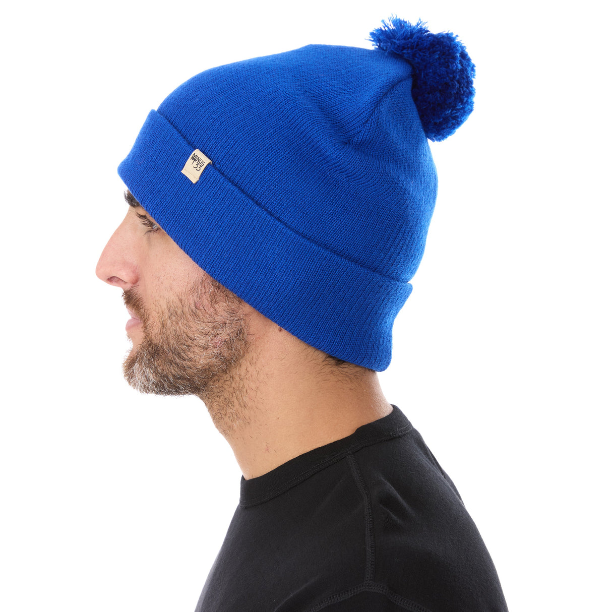 Midweight - Everyday Knit Cuff Pom Beanie 100% Merino Wool from Minus33 Merino Wool Clothing