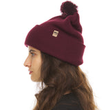 Midweight - Everyday Knit Cuff Pom Beanie 100% Merino Wool from Minus33 Merino Wool Clothing