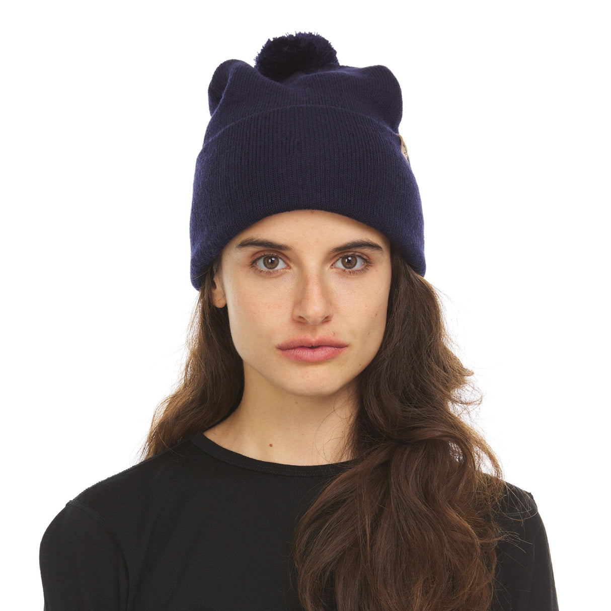 Midweight - Everyday Knit Cuff Pom Beanie 100% Merino Wool from Minus33 Merino Wool Clothing