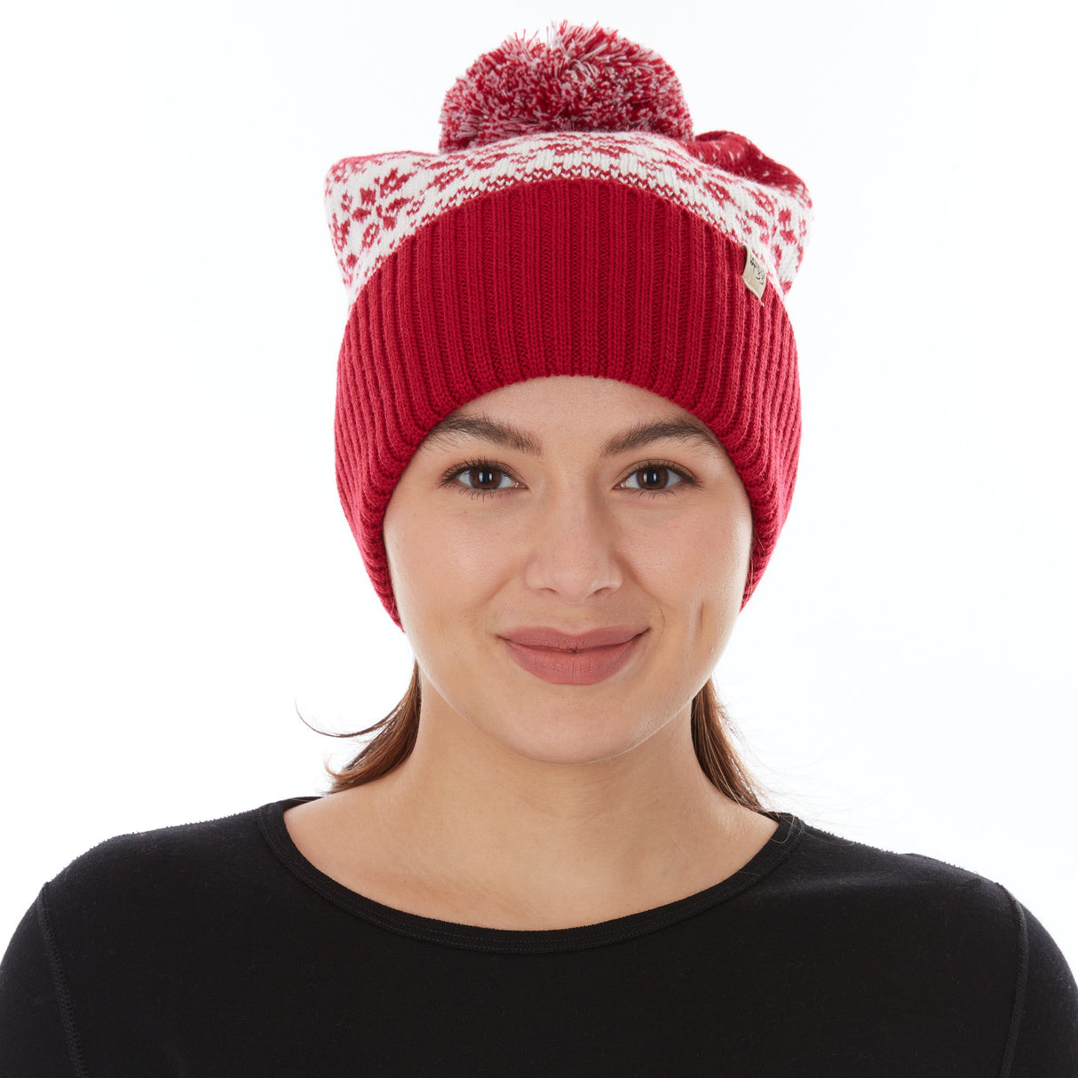 Midweight - Everyday Knit Cuff Pom Beanie 100% Merino Wool from Minus33 Merino Wool Clothing