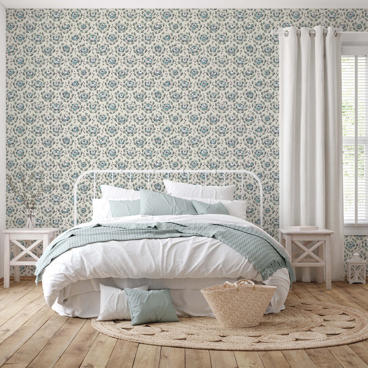 Beus Wallpaper by Kim Morgan from Loomwell Home Goods