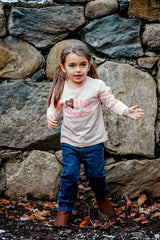 I Love The Forest Kid T-Shirt - Soft Pink from Manymoons