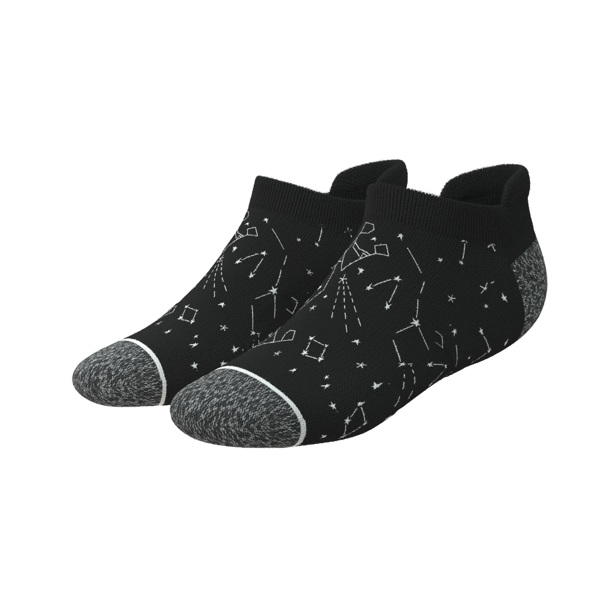 The Big Bang | Constellation Heel Hammock™ Ankle Socks from Shinesty