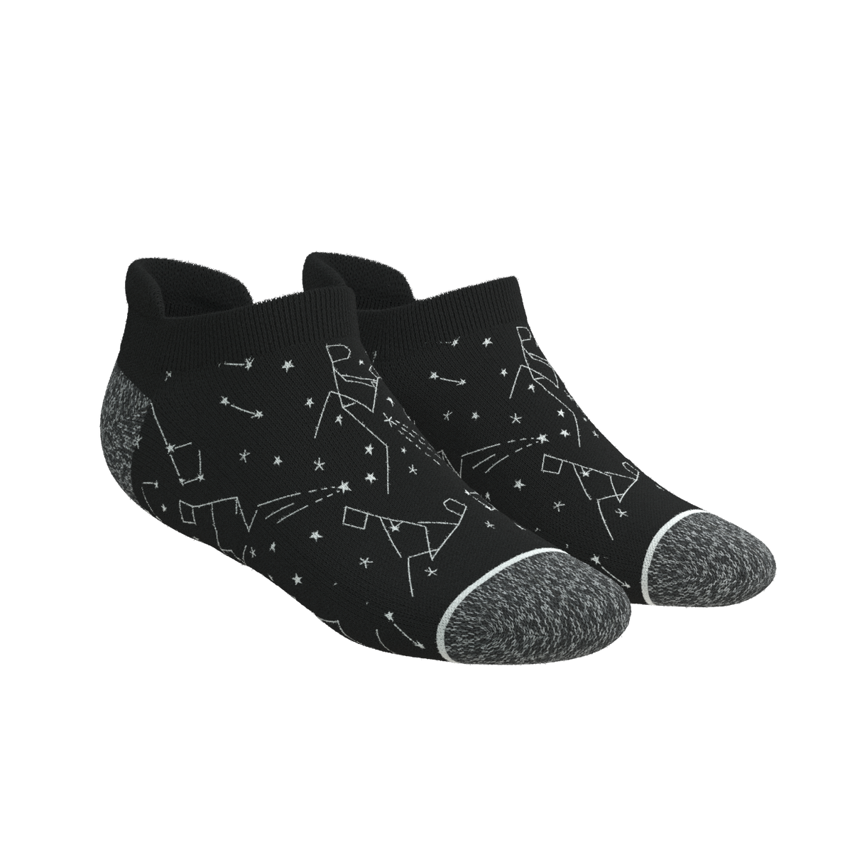 The Big Bang | Constellation Heel Hammock™ Ankle Socks from Shinesty