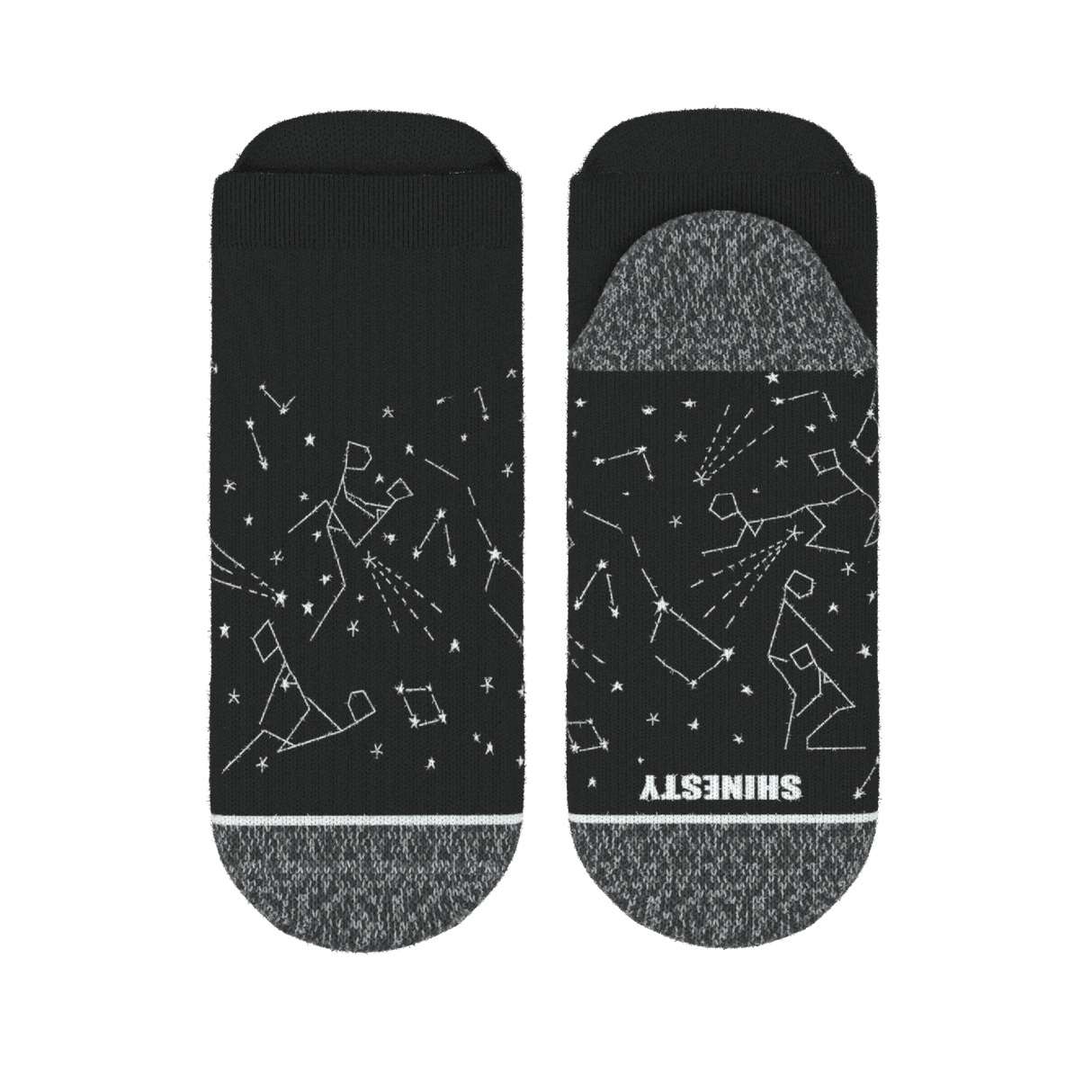 The Big Bang | Constellation Heel Hammock™ Ankle Socks from Shinesty