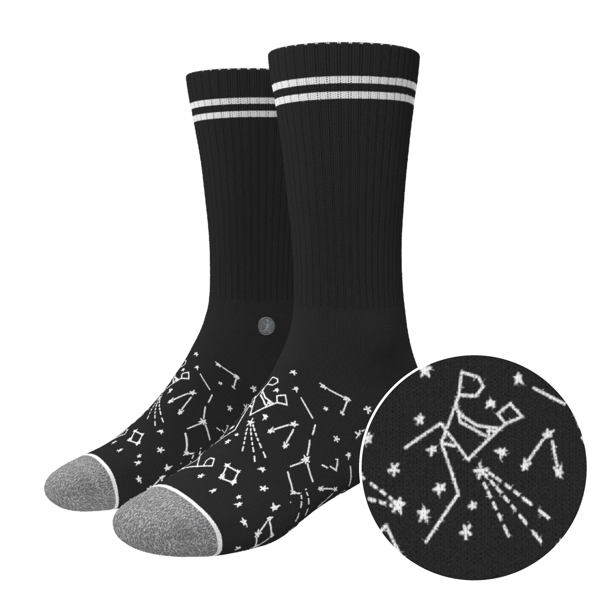 The Big Bang | Constellation Heel Hammock™ Crew Socks from Shinesty