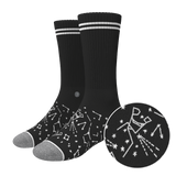 The Big Bang | Constellation Heel Hammock™ Crew Socks from Shinesty