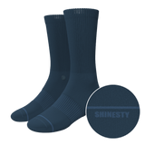 The Big Blue | Navy Heel Hammock™ Crew Socks from Shinesty