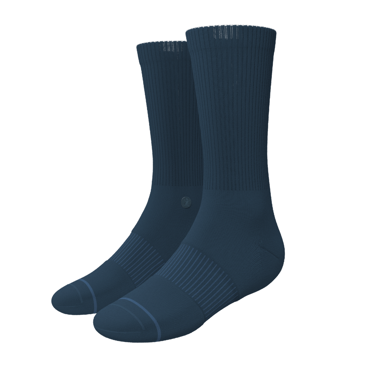 The Big Blue | Navy Heel Hammock™ Crew Socks from Shinesty