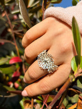 Big Bouquet Filigree Ring from Ash & Rose