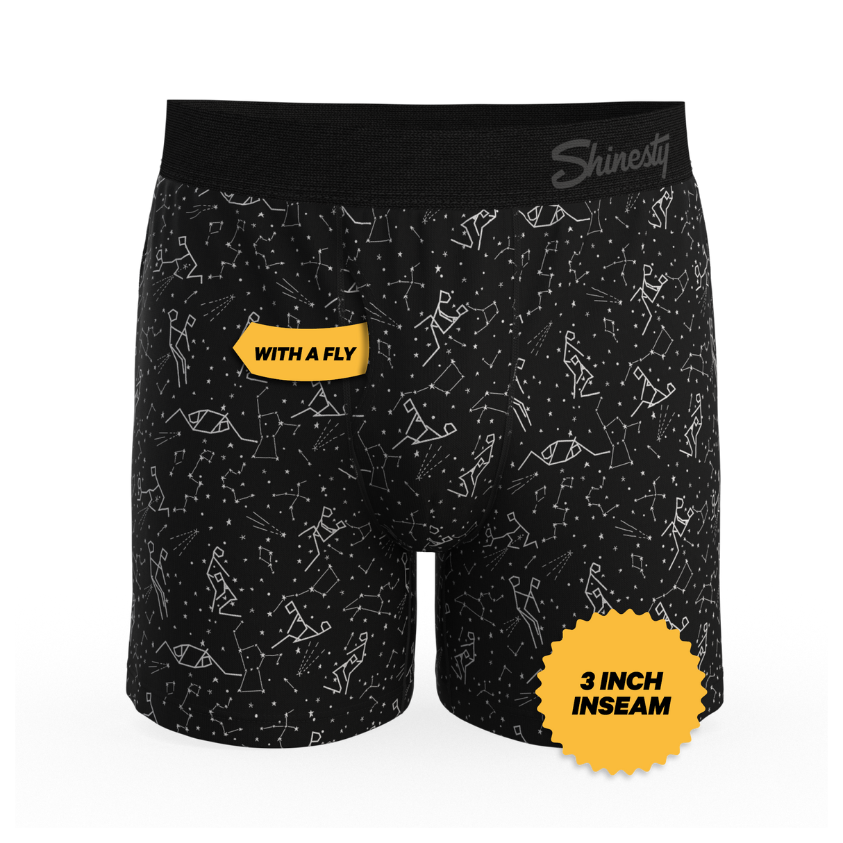 The Big Bang | Glow In The Dark Constellation Boxers from Shinesty