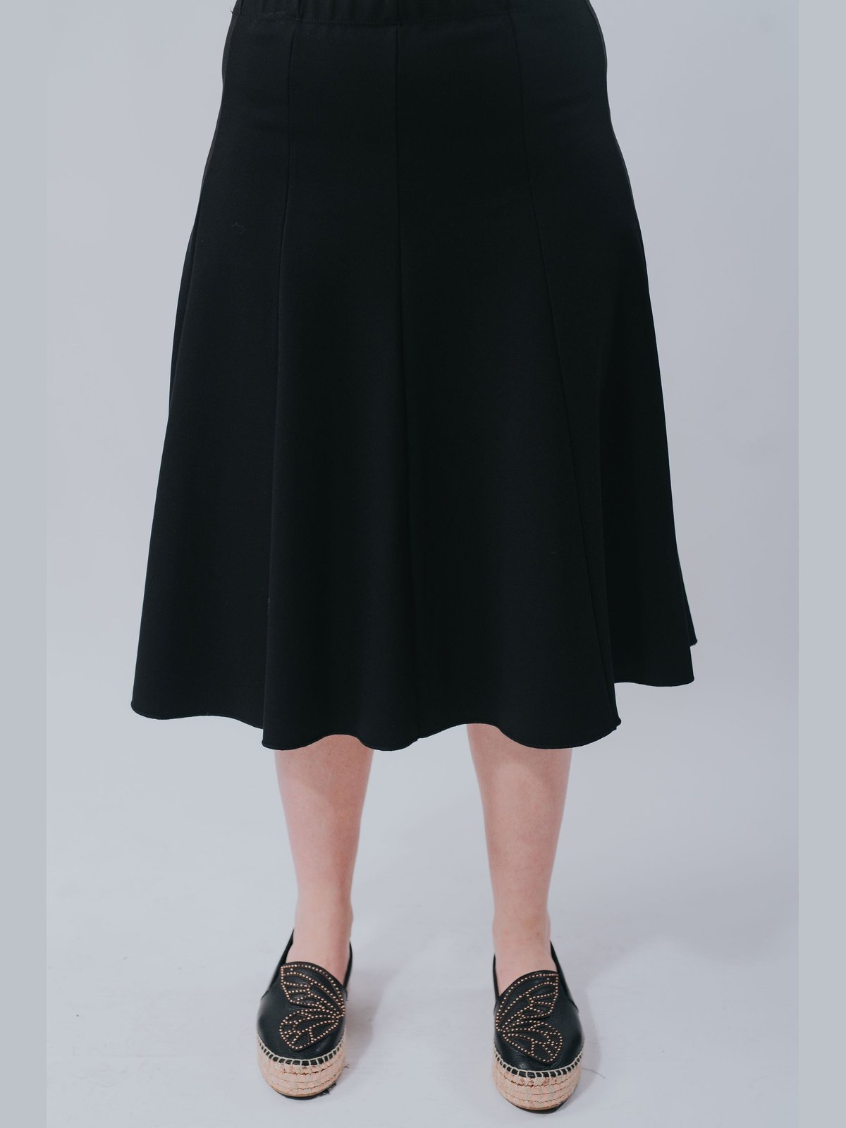 Grace Ten Panel Skirt 27 Inch From Drama NYC Plus