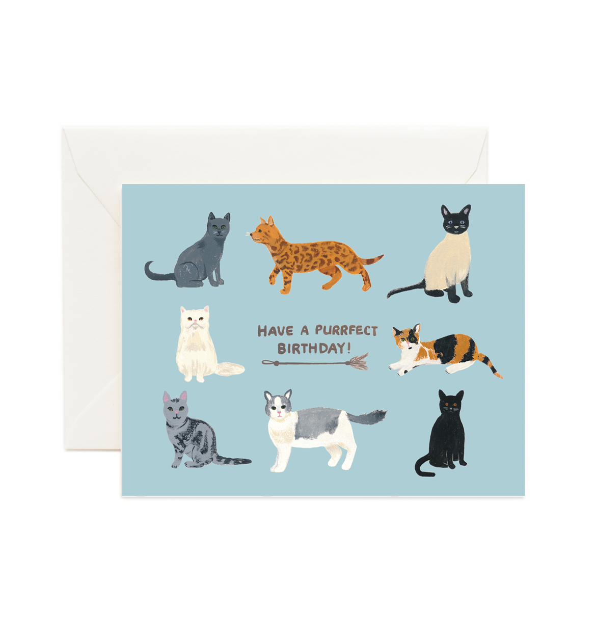 Birthday Cats from Forage Paper Co.